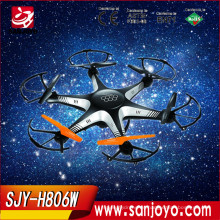 Mano de obra fina F806W quadcopter con fpv wifi cámara drone 6 aixs 2.4g gryo Hexacopter para ventas al por mayor